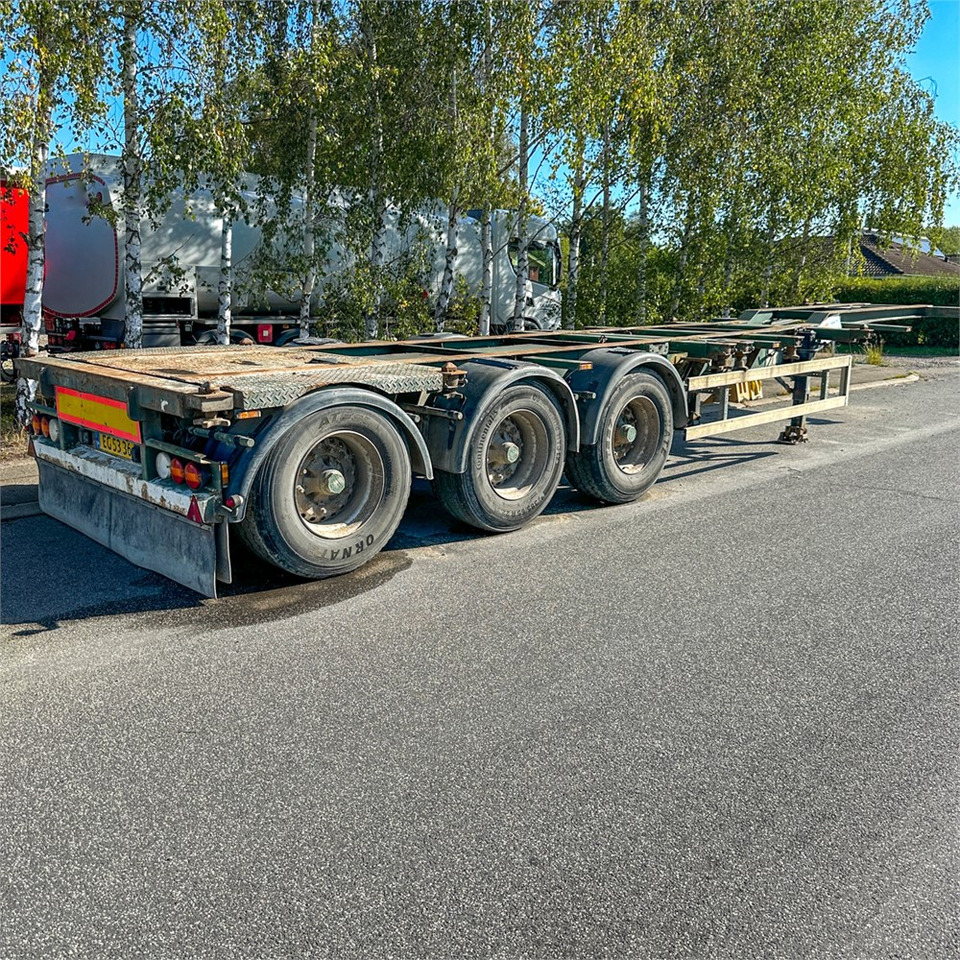 HFR 40 fods container trailer. - Транспортер на контејнер/ Приколка со променливо тело: слика 1 HFR 40 fods container trailer. - Транспортер на контејнер/ Приколка со променливо тело: слика 1