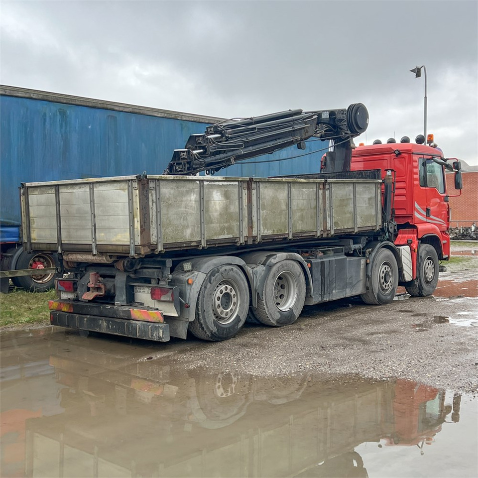 MAN TGA 8x4 Hydrodrive - Кипер, Камион со кран: слика 4 MAN TGA 8x4 Hydrodrive - Кипер, Камион со кран: слика 4