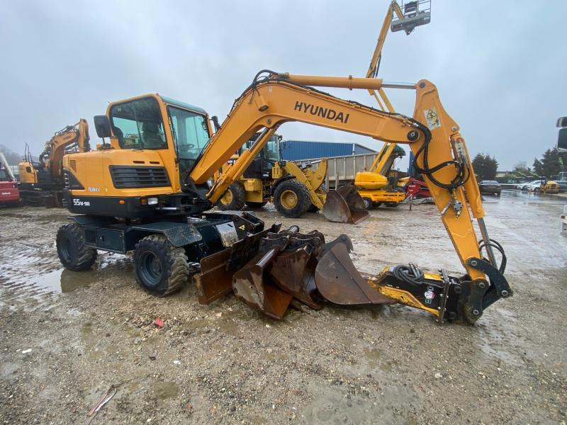 Hyundai ROBEX 55W-9A - Багер на тркала: слика 2 Hyundai ROBEX 55W-9A - Багер на тркала: слика 2