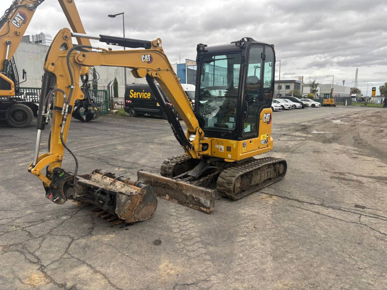 CAT 302.7 - Багер гасеничар: слика 2 CAT 302.7 - Багер гасеничар: слика 2