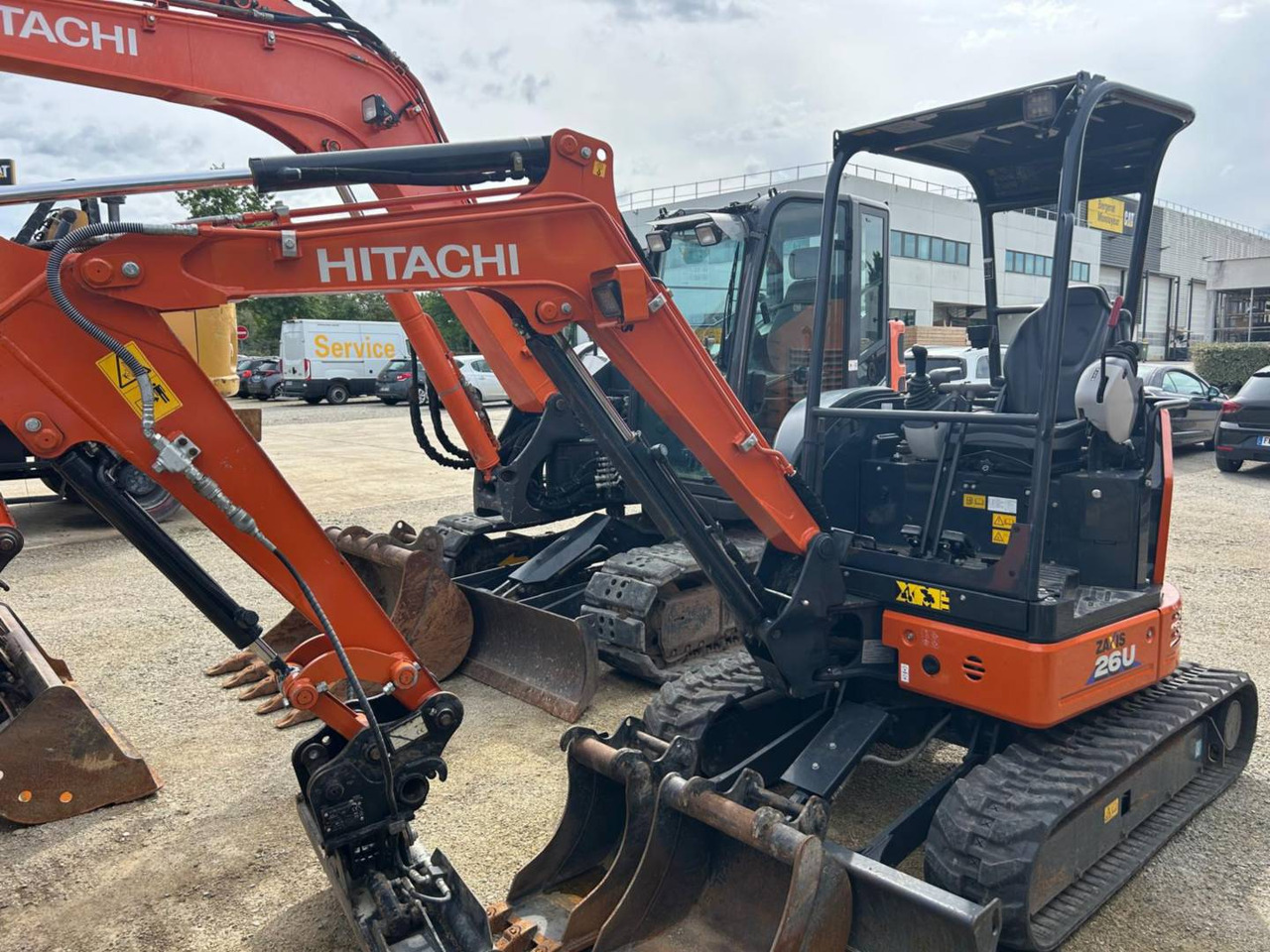 HITACHI ZX26U-6 - Багер гасеничар: слика 1 HITACHI ZX26U-6 - Багер гасеничар: слика 1