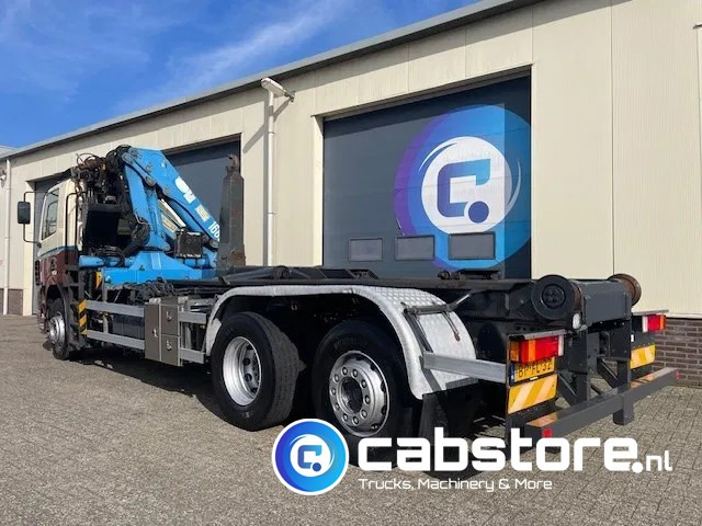 DAF CF 85.340 6X2 Euro 3 - Haakarm containersystem - Hooklift - Abrollkipper - Year 2004 - HMF 1680-K2 Crane - Grua - Ladekran - Autolaadkraan - Камион со кука за подигање, Камион со кран: слика 2 DAF CF 85.340 6X2 Euro 3 - Haakarm containersystem - Hooklift - Abrollkipper - Year 2004 - HMF 1680-K2 Crane - Grua - Ladekran - Autolaadkraan - Камион со кука за подигање, Камион со кран: слика 2