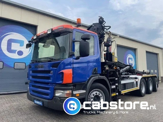 Scania P380 LB 8x4*4 HNA Euro 5 - HIAB 211 E-3 Hipro Crane with remote control + Multilift XR26S61 Hooklift - Year 2009 - Km 336.501 !! - Good condition - Камион со кука за подигање, Камион со кран: слика 4 Scania P380 LB 8x4*4 HNA Euro 5 - HIAB 211 E-3 Hipro Crane with remote control + Multilift XR26S61 Hooklift - Year 2009 - Km 336.501 !! - Good condition - Камион со кука за подигање, Камион со кран: слика 4