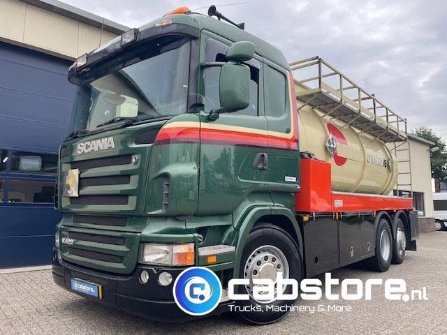Scania R 420 LB 6X2*4 HNA - Tankwagen - ADR - Bouwjaar 2006 - 16.200 Liter - Weegsysteem - km 832.400 - Olietanks - Камион цистерна: слика 2 Scania R 420 LB 6X2*4 HNA - Tankwagen - ADR - Bouwjaar 2006 - 16.200 Liter - Weegsysteem - km 832.400 - Olietanks - Камион цистерна: слика 2