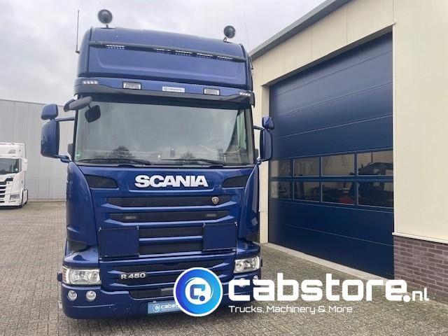Scania R450 LB6X2MLB Euro 6 - Bouwjaar 2016 - Topline - Doorlaad-volume combi+ Wecon Middenas aanhangwagen - Good condition - Камион со церада: слика 5 Scania R450 LB6X2MLB Euro 6 - Bouwjaar 2016 - Topline - Doorlaad-volume combi+ Wecon Middenas aanhangwagen - Good condition - Камион со церада: слика 5