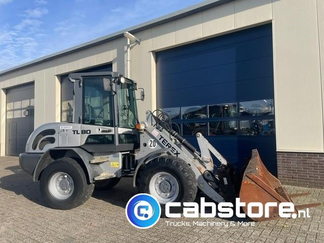 Terex TL 80 Wiellader - Bouwjaar 2008 - Urenstand 7490 - Palletvorken + Laadschop - Deutz Diesel - Натоварувач на тркала: слика 2 Terex TL 80 Wiellader - Bouwjaar 2008 - Urenstand 7490 - Palletvorken + Laadschop - Deutz Diesel - Натоварувач на тркала: слика 2