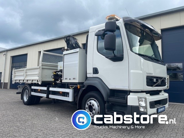 Volvo FL 240 4x2 Euro 5 - Kipper - MKG HLK 45 a2 Autolaadkraan - Bouwjaar 2012 - APK 18-10-2025 - ORIGINAL Km 35.640 !!!! - Good condition !! - Кипер, Камион со кран: слика 4 Volvo FL 240 4x2 Euro 5 - Kipper - MKG HLK 45 a2 Autolaadkraan - Bouwjaar 2012 - APK 18-10-2025 - ORIGINAL Km 35.640 !!!! - Good condition !! - Кипер, Камион со кран: слика 4