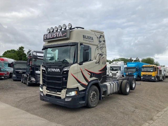Scania R650 6X2 Retarder - Камион со кабинска шасија: слика 1 Scania R650 6X2 Retarder - Камион со кабинска шасија: слика 1