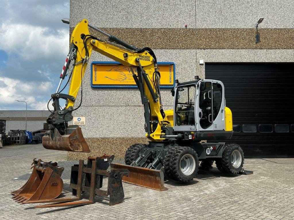 Wacker Neuson EW100 – 1376 hours – 2019!! - Багер на тркала: слика 1 Wacker Neuson EW100 – 1376 hours – 2019!! - Багер на тркала: слика 1