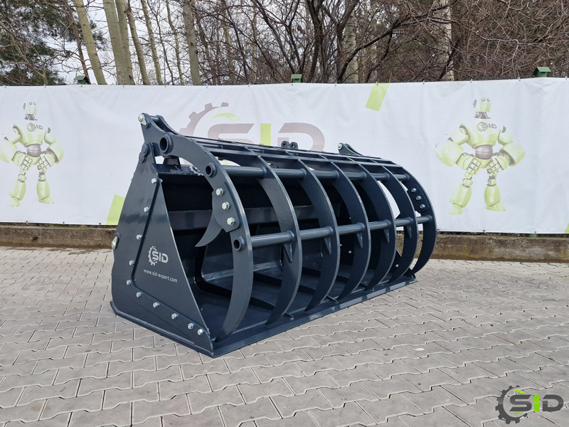 SID GREIFSCHAUFEL XXL GEBRANNTE ZINKEN / BMS Godet Crocodile / Grab bucket crocodile 2,2 - Кофа со штипка за Корпа за натоварувач: слика 1 SID GREIFSCHAUFEL XXL GEBRANNTE ZINKEN / BMS Godet Crocodile / Grab bucket crocodile 2,2 - Кофа со штипка за Корпа за натоварувач: слика 1