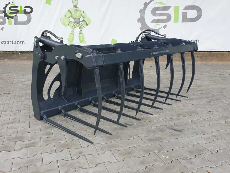 SID KROKODYL / KROKODILZANGE / BMS / Fourche crocodile / Manure Fork With Grapple 1,0 m - Вилушка за Фаќалка: слика 1 SID KROKODYL / KROKODILZANGE / BMS / Fourche crocodile / Manure Fork With Grapple 1,0 m - Вилушка за Фаќалка: слика 1
