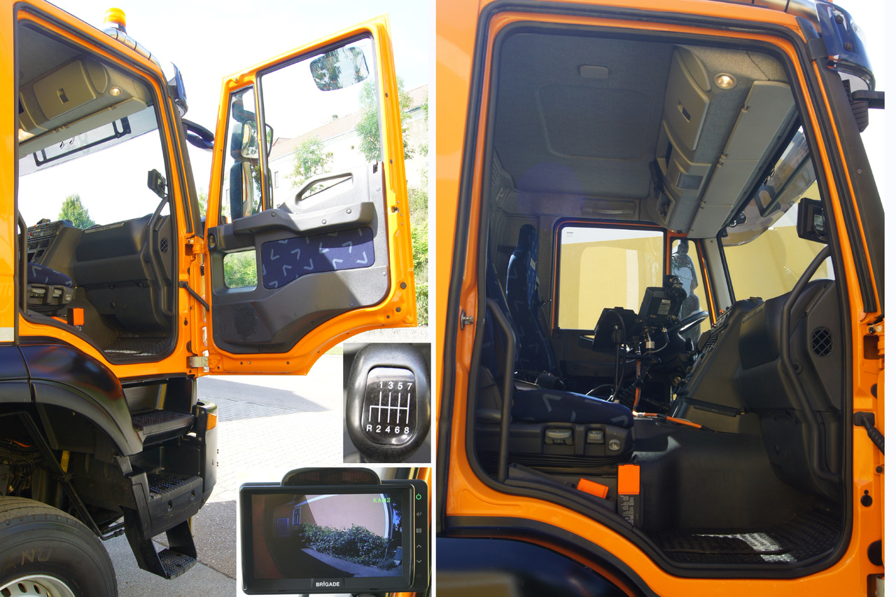 Камион со кран IVECO 190T33 Trakker 4x4/ATLAS 85.2/Euro5/Winterdienst/Streuer: слика 8