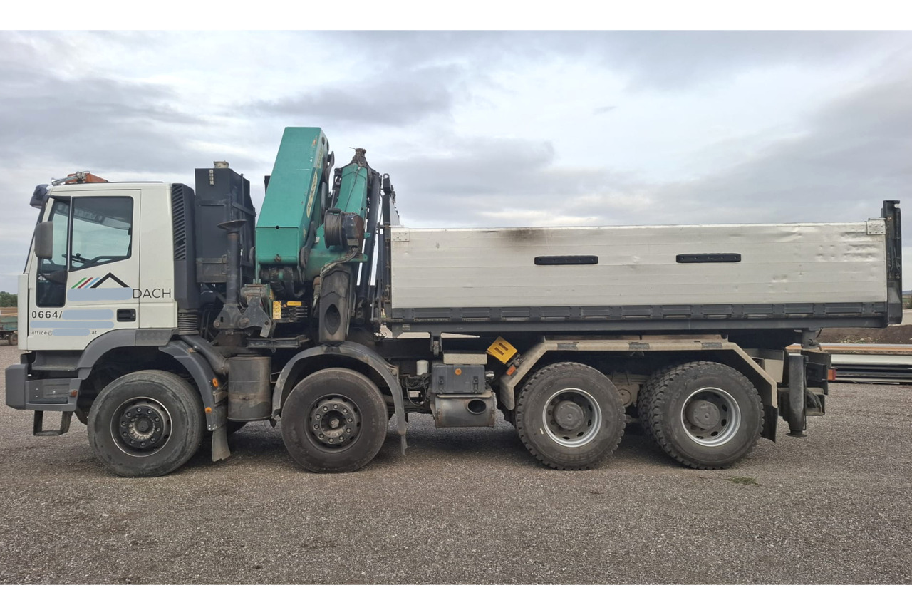 IVECO 480 EUROTRAKKER 8x4/TÜV/Palfinger PK 44002 G/MEILLER - Камион со кран: слика 1 IVECO 480 EUROTRAKKER 8x4/TÜV/Palfinger PK 44002 G/MEILLER - Камион со кран: слика 1