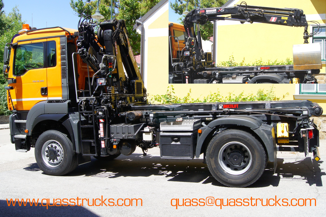 MAN TGA 18.360 BL 4x4/Euro 4/TÜV/HIAB 111/MULTILIFT/Winterdienst - Камион со кука за подигање, Камион со кран: слика 3 MAN TGA 18.360 BL 4x4/Euro 4/TÜV/HIAB 111/MULTILIFT/Winterdienst - Камион со кука за подигање, Камион со кран: слика 3