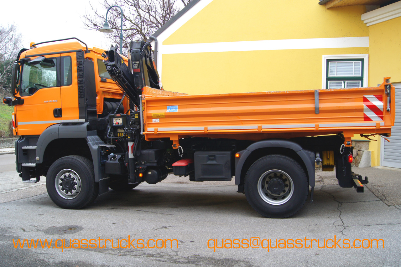 MAN TGS 18.320 BL 4x4 / HIAB 088 B-2 / Winterdienst - Камион со кран: слика 2 MAN TGS 18.320 BL 4x4 / HIAB 088 B-2 / Winterdienst - Камион со кран: слика 2