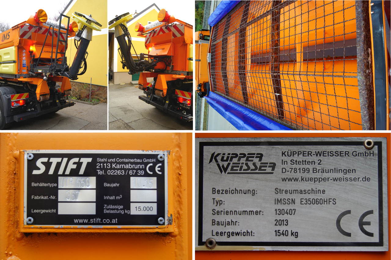 Машина за чистење снег MAN TGS 28.400 BL 6x4-4/TÜV/PALIFT/Winterdienst/Salzstreuer/Streuer/Schneepflug: слика 22