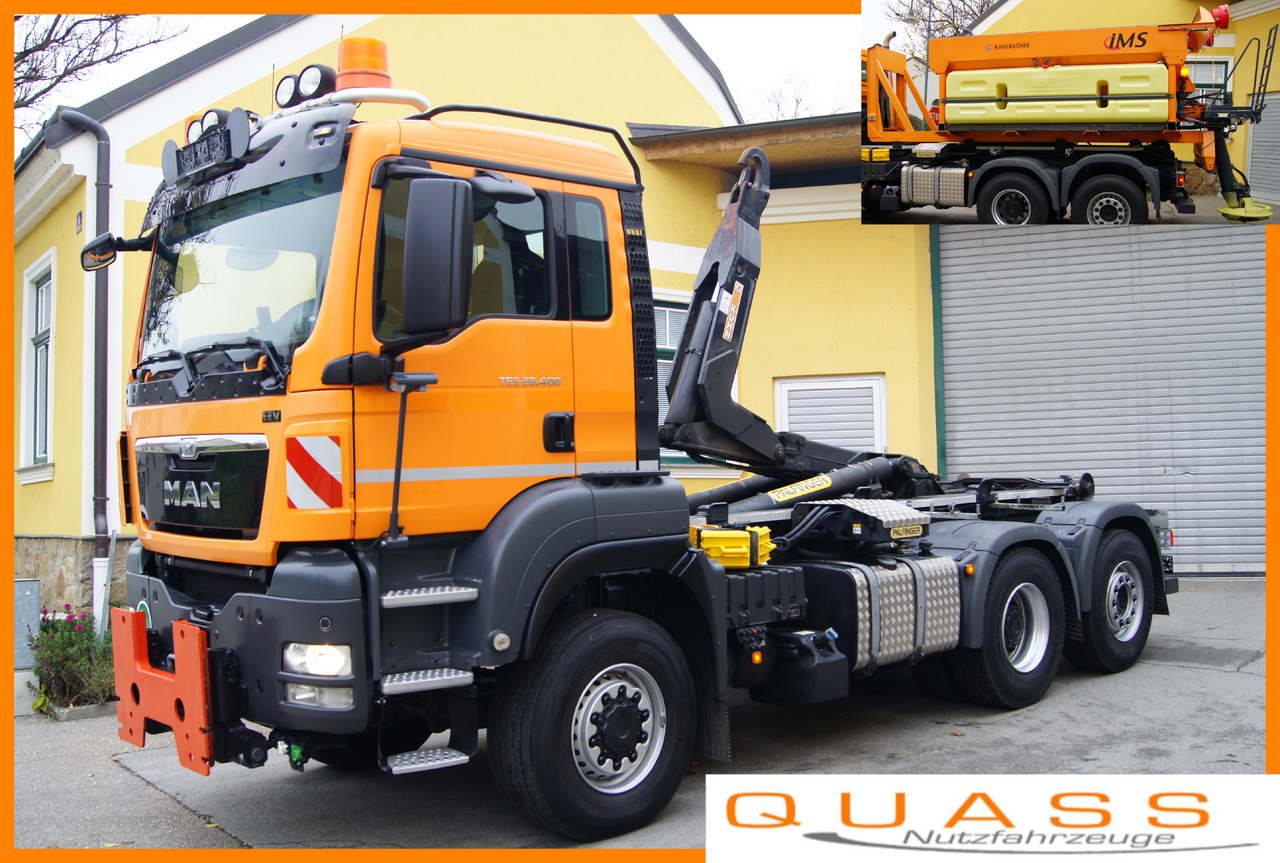 MAN TGS 28.400 BL 6x4-4/TÜV/PALIFT/Winterdienst/Salzstreuer/Streuer/Schneepflug - Кипер: слика 1 MAN TGS 28.400 BL 6x4-4/TÜV/PALIFT/Winterdienst/Salzstreuer/Streuer/Schneepflug - Кипер: слика 1