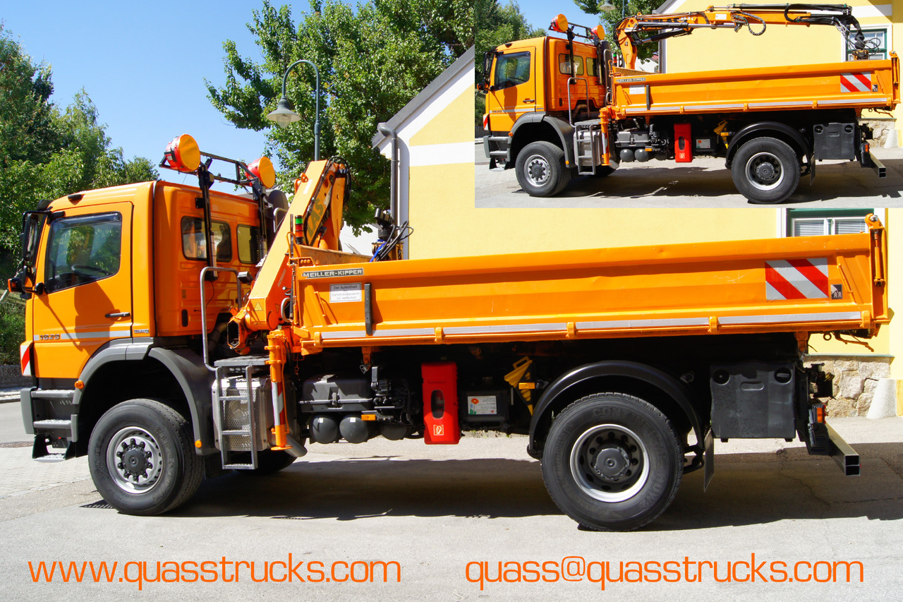 MERCEDES-BENZ AXOR 1829 4x4/EURO 5/ATLAS 65.2/MEILLER/Winterdienst - Кипер, Камион со кран: слика 3 MERCEDES-BENZ AXOR 1829 4x4/EURO 5/ATLAS 65.2/MEILLER/Winterdienst - Кипер, Камион со кран: слика 3
