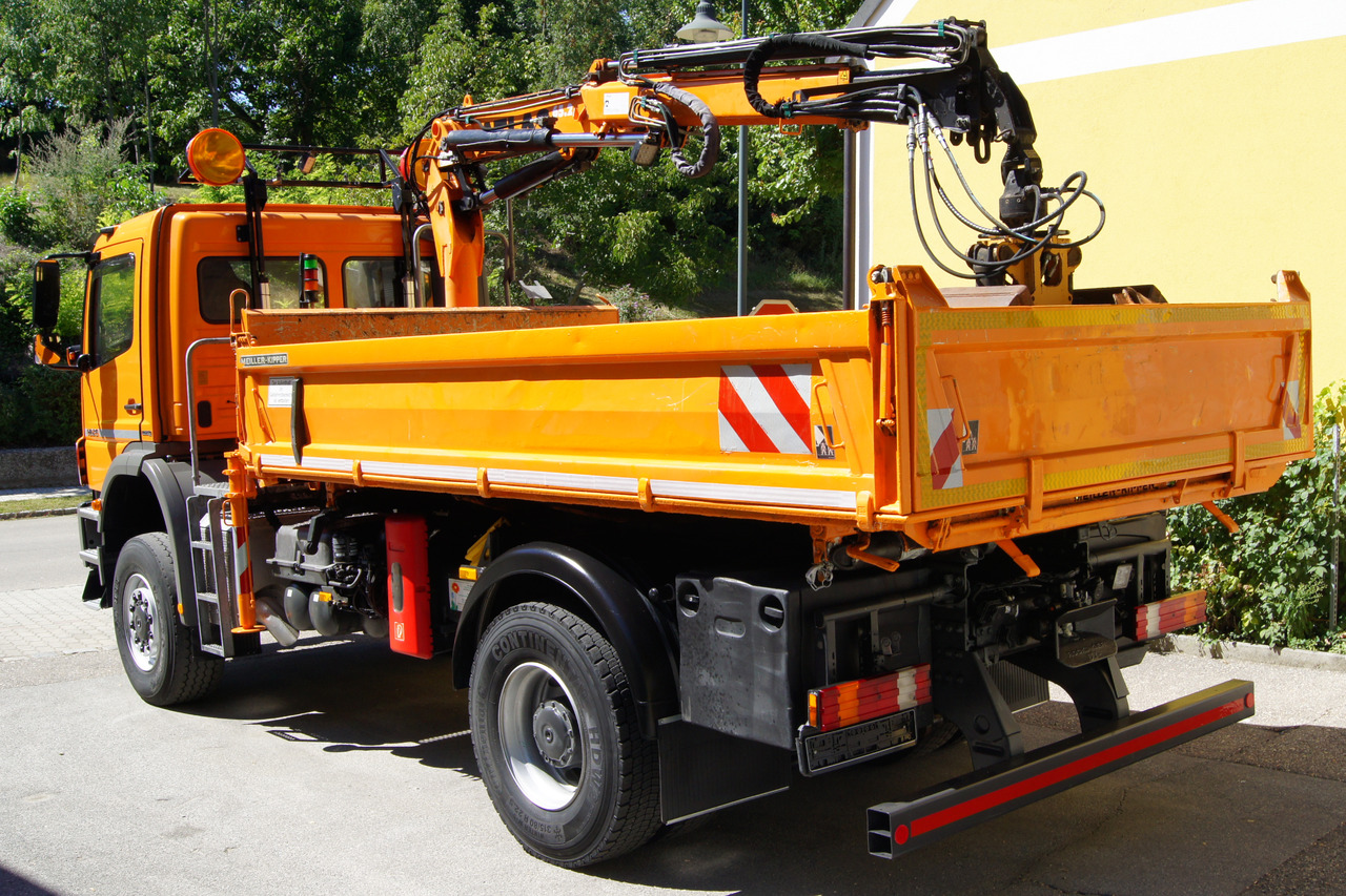 MERCEDES-BENZ AXOR 1829 4x4/EURO 5/ATLAS 65.2/MEILLER/Winterdienst - Кипер, Камион со кран: слика 4 MERCEDES-BENZ AXOR 1829 4x4/EURO 5/ATLAS 65.2/MEILLER/Winterdienst - Кипер, Камион со кран: слика 4
