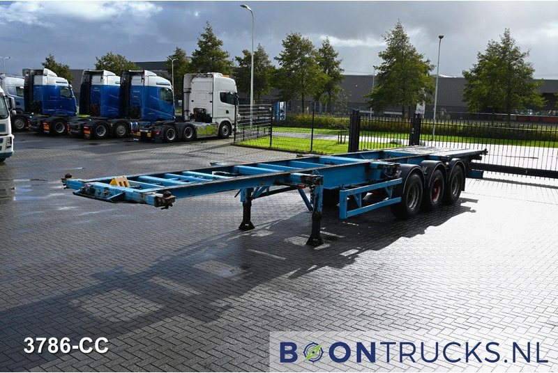 Blumhardt Cont.-Sal 40.24 E FIXED CHASSIS | 2x20-30-40ft * STEEL SUSPENSION * 5450 KG * BPW - Транспортер на контејнер/ Полуприколка со променливо тело: слика 4 Blumhardt Cont.-Sal 40.24 E FIXED CHASSIS | 2x20-30-40ft * STEEL SUSPENSION * 5450 KG * BPW - Транспортер на контејнер/ Полуприколка со променливо тело: слика 4
