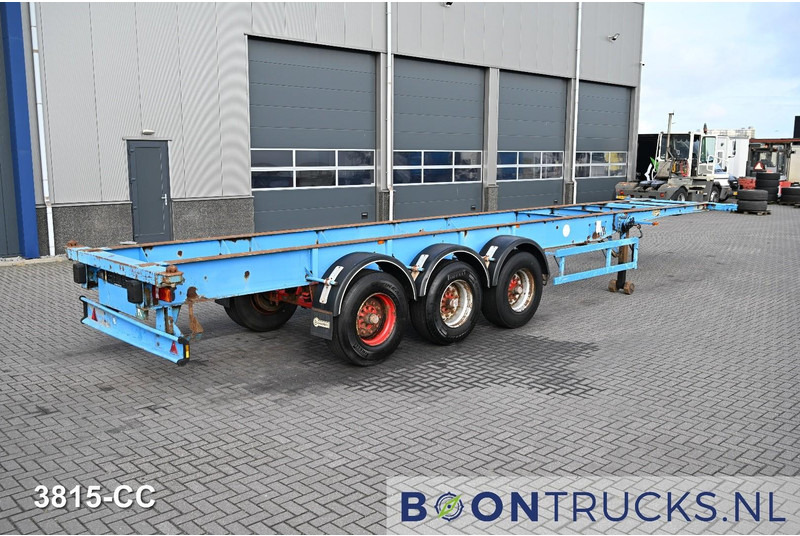 Blumhardt Cont.-Sal 40.24 E FIXED CHASSIS | 40ft * STEEL SUSPENSION * 4700 KG * BPW - Транспортер на контејнер/ Полуприколка со променливо тело: слика 1 Blumhardt Cont.-Sal 40.24 E FIXED CHASSIS | 40ft * STEEL SUSPENSION * 4700 KG * BPW - Транспортер на контејнер/ Полуприколка со променливо тело: слика 1