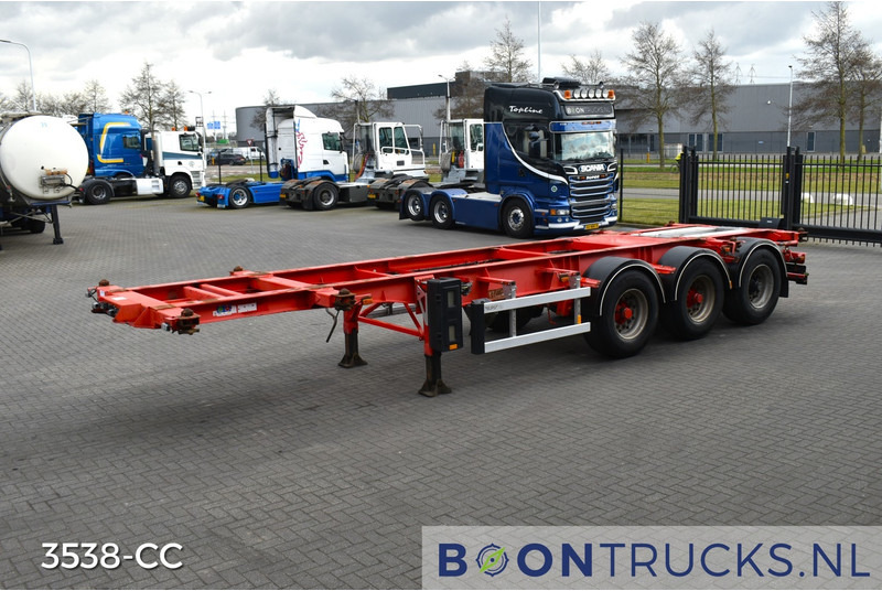 Burg BPO 12-27 CCXGX-00 TANK CHASSIS | 20-30ft * 3800 Kg * NL TRAILER - Транспортер на контејнер/ Полуприколка со променливо тело: слика 5 Burg BPO 12-27 CCXGX-00 TANK CHASSIS | 20-30ft * 3800 Kg * NL TRAILER - Транспортер на контејнер/ Полуприколка со променливо тело: слика 5