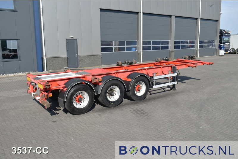 Burg BPO 12 27 CCXGX 01 TANK CHASSIS | 20-30ft * 3850 Kg * ADR * NL TRAILER - Транспортер на контејнер/ Полуприколка со променливо тело: слика 1 Burg BPO 12 27 CCXGX 01 TANK CHASSIS | 20-30ft * 3850 Kg * ADR * NL TRAILER - Транспортер на контејнер/ Полуприколка со променливо тело: слика 1