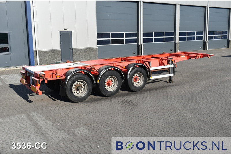 Burg BPO 12 27CDM12 TANK CHASSIS | 20-30ft * 3800 Kg * NL TRAILER - Транспортер на контејнер/ Полуприколка со променливо тело: слика 1 Burg BPO 12 27CDM12 TANK CHASSIS | 20-30ft * 3800 Kg * NL TRAILER - Транспортер на контејнер/ Полуприколка со променливо тело: слика 1