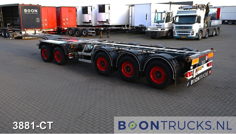 D-Tec COMBITRAILER S-LINE CT-521-S | 2x20-40-45ft HC * 3x STEERING * 4x LIFT AXLE * NL TRAILER * APK 04-2026 - Транспортер на контејнер/ Полуприколка со променливо тело: слика 2 D-Tec COMBITRAILER S-LINE CT-521-S | 2x20-40-45ft HC * 3x STEERING * 4x LIFT AXLE * NL TRAILER * APK 04-2026 - Транспортер на контејнер/ Полуприколка со променливо тело: слика 2