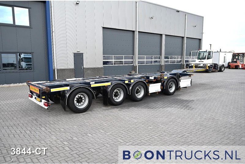 D-Tec CT-53-04D COMBITRAILER | 2x20-30-40-45ft HC * 3x LIFT AXLE * 2x STEERING * NL TRAILER * LZV * APK 03-2026 - Транспортер на контејнер/ Полуприколка со променливо тело: слика 1 D-Tec CT-53-04D COMBITRAILER | 2x20-30-40-45ft HC * 3x LIFT AXLE * 2x STEERING * NL TRAILER * LZV * APK 03-2026 - Транспортер на контејнер/ Полуприколка со променливо тело: слика 1
