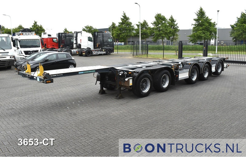 D-Tec CT-60-05D COMBITRAILER | 2x20-30-40-45ft HC * 3x STEERING * 3x LIFT AXLE * NL TRAILER - Транспортер на контејнер/ Полуприколка со променливо тело: слика 5 D-Tec CT-60-05D COMBITRAILER | 2x20-30-40-45ft HC * 3x STEERING * 3x LIFT AXLE * NL TRAILER - Транспортер на контејнер/ Полуприколка со променливо тело: слика 5