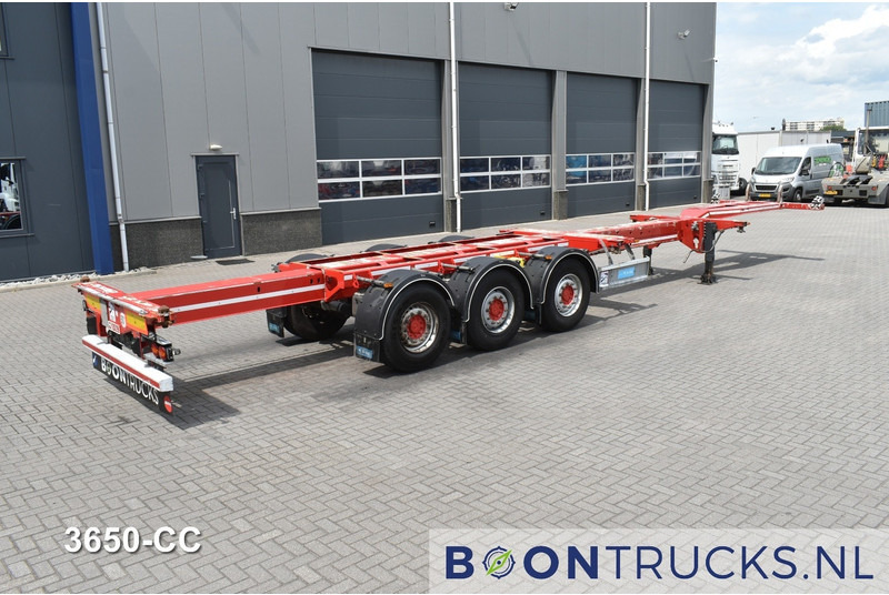 D-Tec FLEXITRAILER | 2x20-30-40-45ft HC * 2x LIFT AXLE * 2x EXTENDABLE * MOT 11-2025 - Транспортер на контејнер/ Полуприколка со променливо тело: слика 2 D-Tec FLEXITRAILER | 2x20-30-40-45ft HC * 2x LIFT AXLE * 2x EXTENDABLE * MOT 11-2025 - Транспортер на контејнер/ Полуприколка со променливо тело: слика 2