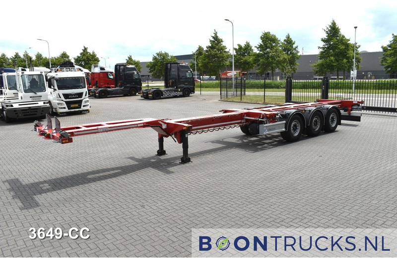 D-Tec FLEXITRAILER | 2x20-30-40-45ft HC * 2x LIFT AXLE * 2x EXTENDABLE * NL TRAILER * APK 09-2026 - Транспортер на контејнер/ Полуприколка со променливо тело: слика 5 D-Tec FLEXITRAILER | 2x20-30-40-45ft HC * 2x LIFT AXLE * 2x EXTENDABLE * NL TRAILER * APK 09-2026 - Транспортер на контејнер/ Полуприколка со променливо тело: слика 5