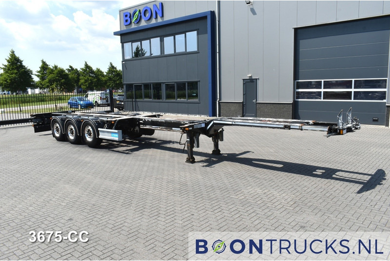 D-Tec FLEXITRAILER | 2x20-30-40-45ft HC * BPW / DISC * ALCOA * 3x EXTENDABLE - Транспортер на контејнер/ Полуприколка со променливо тело: слика 4 D-Tec FLEXITRAILER | 2x20-30-40-45ft HC * BPW / DISC * ALCOA * 3x EXTENDABLE - Транспортер на контејнер/ Полуприколка со променливо тело: слика 4