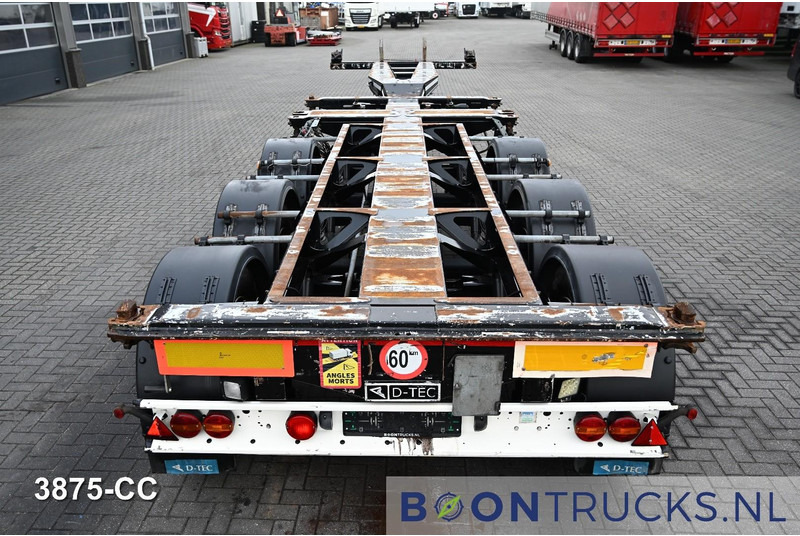 Лизинг на D-Tec FLEXITRAILER LS | 2x20-30-40-45ft HC * 2x LIFTAS * BPW / SCHIJF * APK 01-2027 D-Tec FLEXITRAILER LS | 2x20-30-40-45ft HC * 2x LIFTAS * BPW / SCHIJF * APK 01-2027: слика 6