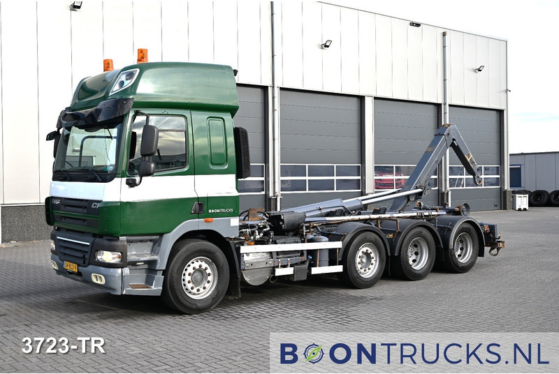 DAF CF85.510 8x2 | EURO5 * HAAKARM * 2x STUURAS * 2x LIFTAS * NL TRUCK * APK 01-2026 - Камион со кука за подигање: слика 1 DAF CF85.510 8x2 | EURO5 * HAAKARM * 2x STUURAS * 2x LIFTAS * NL TRUCK * APK 01-2026 - Камион со кука за подигање: слика 1