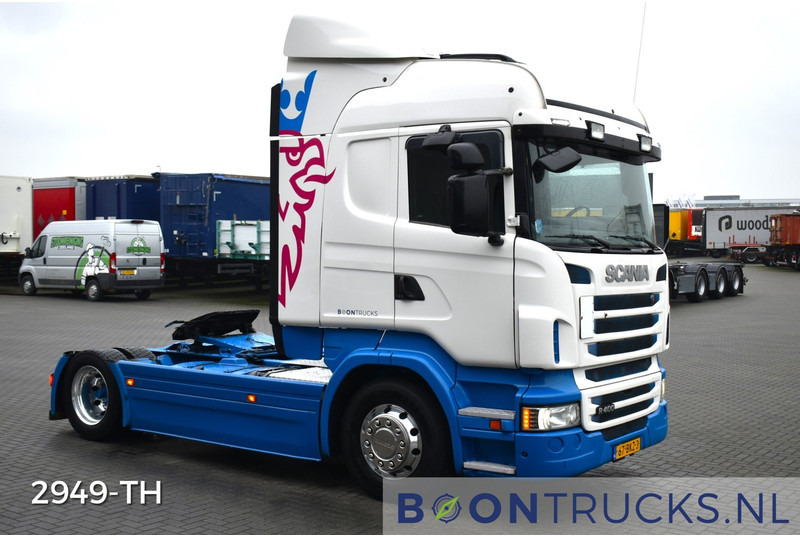 Scania R400 4x2 MEGA | EURO5 * LIFTING 5th WHEEL * FULL AIR * RETARDER * NL TRUCK - Камион влекач: слика 3 Scania R400 4x2 MEGA | EURO5 * LIFTING 5th WHEEL * FULL AIR * RETARDER * NL TRUCK - Камион влекач: слика 3