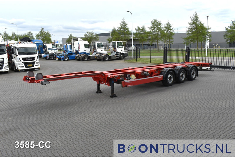 Kögel PORT 45 SIMPLEX | 2x20-30-40-45ft HC * SAF / DISC * LIFT AXLE * EXTENDABLE REAR * APK 04-2026 - Транспортер на контејнер/ Полуприколка со променливо тело: слика 5 Kögel PORT 45 SIMPLEX | 2x20-30-40-45ft HC * SAF / DISC * LIFT AXLE * EXTENDABLE REAR * APK 04-2026 - Транспортер на контејнер/ Полуприколка со променливо тело: слика 5