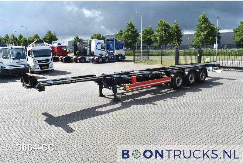 Krone SD BOX LINER | 2x20-40-45ft HC * LIFT AXLE * BPW/DISC * EXTENDABLE REAR * 7x AVAILABLE - Транспортер на контејнер/ Полуприколка со променливо тело: слика 5 Krone SD BOX LINER | 2x20-40-45ft HC * LIFT AXLE * BPW/DISC * EXTENDABLE REAR * 7x AVAILABLE - Транспортер на контејнер/ Полуприколка со променливо тело: слика 5