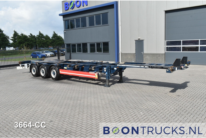 Krone SD BOX LINER | 2x20-40-45ft HC * LIFT AXLE * BPW/DISC * EXTENDABLE REAR * 7x AVAILABLE - Транспортер на контејнер/ Полуприколка со променливо тело: слика 4 Krone SD BOX LINER | 2x20-40-45ft HC * LIFT AXLE * BPW/DISC * EXTENDABLE REAR * 7x AVAILABLE - Транспортер на контејнер/ Полуприколка со променливо тело: слика 4