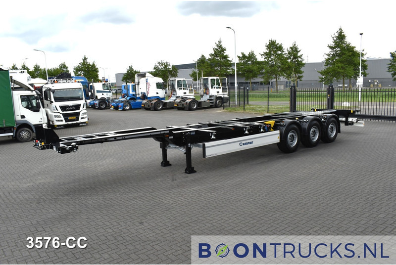 Krone SD BOX LINER NEW / UNREGISTERED | 2x20-40-45ft * LIFT AXLE * DISC BRAKES - Транспортер на контејнер/ Полуприколка со променливо тело: слика 5 Krone SD BOX LINER NEW / UNREGISTERED | 2x20-40-45ft * LIFT AXLE * DISC BRAKES - Транспортер на контејнер/ Полуприколка со променливо тело: слика 5