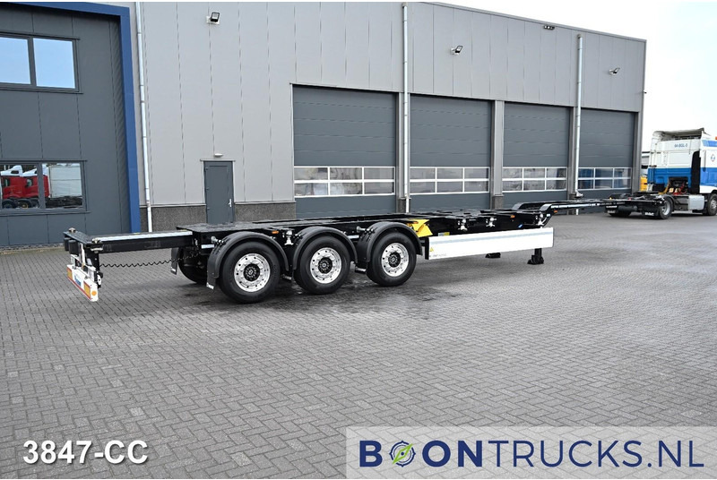 Krone SD BOX LINER TOP CONDITION | LIKE NEW * ALCOA * 2x20-40-45FT HC * LIFT AXLE * NEW APK - Транспортер на контејнер/ Полуприколка со променливо тело: слика 1 Krone SD BOX LINER TOP CONDITION | LIKE NEW * ALCOA * 2x20-40-45FT HC * LIFT AXLE * NEW APK - Транспортер на контејнер/ Полуприколка со променливо тело: слика 1