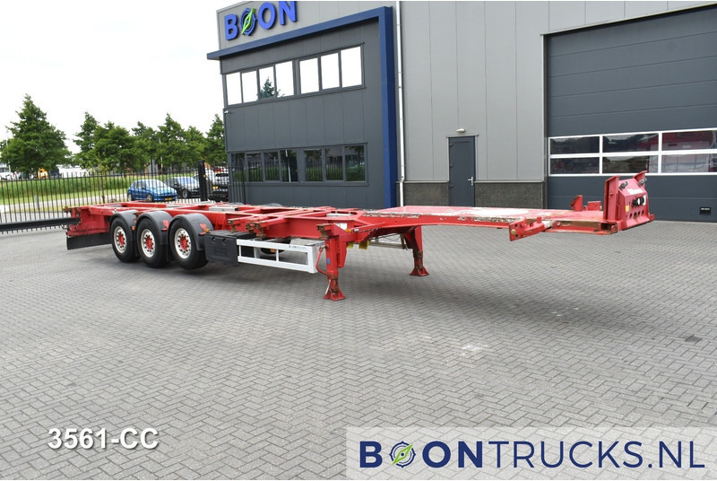 Renders EURO 900 | 2x20-30-40-45ft HC * SAF/DISC * LIFT AXLE * EXTENDABLE REAR - Транспортер на контејнер/ Полуприколка со променливо тело: слика 4 Renders EURO 900 | 2x20-30-40-45ft HC * SAF/DISC * LIFT AXLE * EXTENDABLE REAR - Транспортер на контејнер/ Полуприколка со променливо тело: слика 4