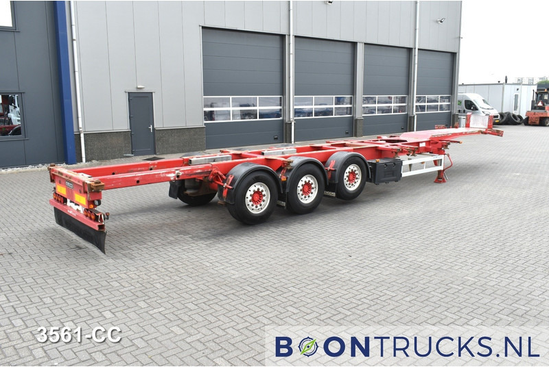 Renders EURO 900 | 2x20-30-40-45ft HC * SAF/DISC * LIFT AXLE * EXTENDABLE REAR - Транспортер на контејнер/ Полуприколка со променливо тело: слика 2 Renders EURO 900 | 2x20-30-40-45ft HC * SAF/DISC * LIFT AXLE * EXTENDABLE REAR - Транспортер на контејнер/ Полуприколка со променливо тело: слика 2