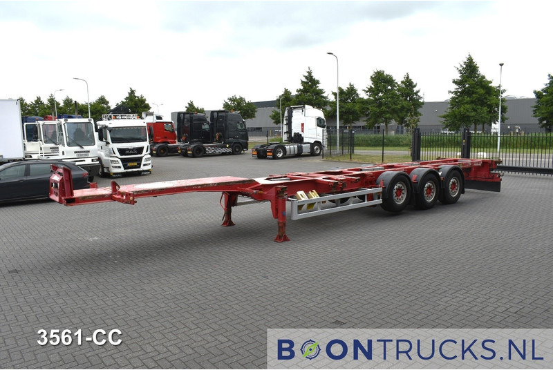 Renders EURO 900 | 2x20-30-40-45ft HC * SAF/DISC * LIFT AXLE * EXTENDABLE REAR - Транспортер на контејнер/ Полуприколка со променливо тело: слика 5 Renders EURO 900 | 2x20-30-40-45ft HC * SAF/DISC * LIFT AXLE * EXTENDABLE REAR - Транспортер на контејнер/ Полуприколка со променливо тело: слика 5