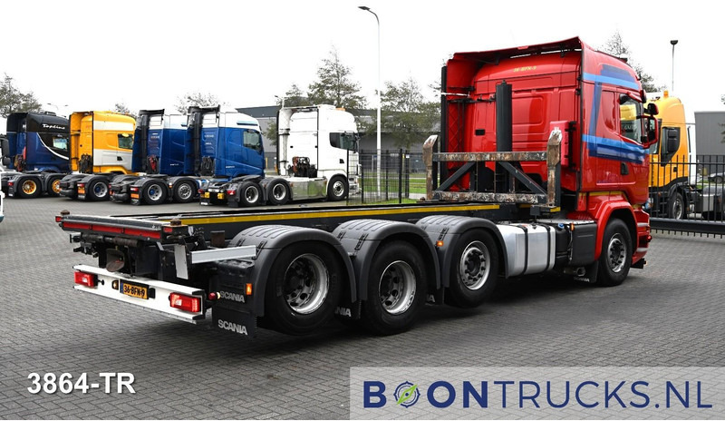 Scania R450 8x2 | EURO6 * CONTAINER TRANSPORT * 20ft TIPPING * NL TRUCK * APK 02-2026 - Транспортер на контејнер/ Камион со променливо тело: слика 5 Scania R450 8x2 | EURO6 * CONTAINER TRANSPORT * 20ft TIPPING * NL TRUCK * APK 02-2026 - Транспортер на контејнер/ Камион со променливо тело: слика 5