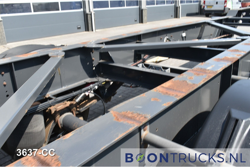 Транспортер на контејнер/ Полуприколка со променливо тело Schmitz Cargobull SCF 24 G LIGHT FIXED CHASSIS | 45ft HC * 4400 Kg * DISC BRAKES * NL TRAILER * APK 04-2026: слика 17