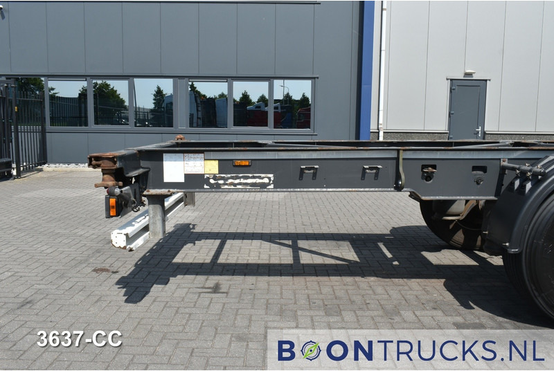 Транспортер на контејнер/ Полуприколка со променливо тело Schmitz Cargobull SCF 24 G LIGHT FIXED CHASSIS | 45ft HC * 4400 Kg * DISC BRAKES * NL TRAILER * APK 04-2026: слика 7