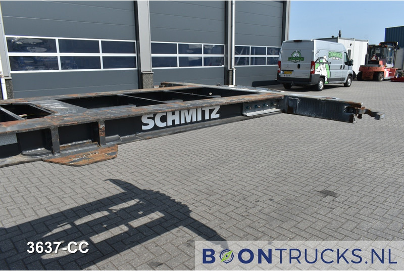 Транспортер на контејнер/ Полуприколка со променливо тело Schmitz Cargobull SCF 24 G LIGHT FIXED CHASSIS | 45ft HC * 4400 Kg * DISC BRAKES * NL TRAILER * APK 04-2026: слика 6
