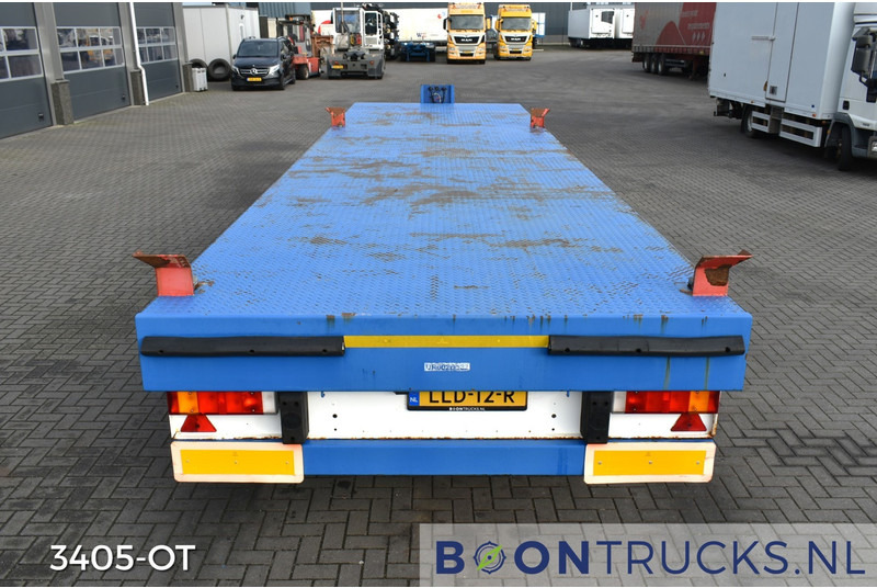Schmitz Cargobull SKO 10 PLATTE BAK | TWISTLOCKS 20ft * L 900 cm * KENTEKEN LANGZAAM VERKEER - Полуприколка платформа: слика 2 Schmitz Cargobull SKO 10 PLATTE BAK | TWISTLOCKS 20ft * L 900 cm * KENTEKEN LANGZAAM VERKEER - Полуприколка платформа: слика 2